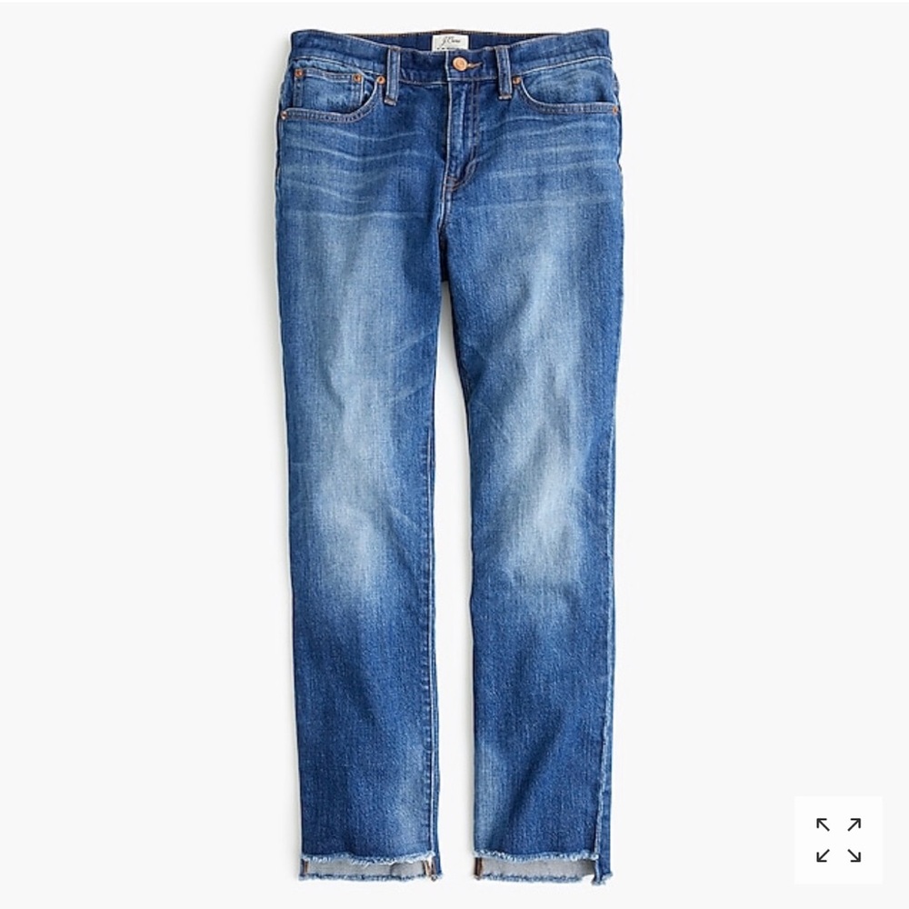J. Crew Slim Boyfriend Jean with Stepped Hem